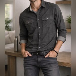 Kenneth Cole New York Slim Fit Button Down XL